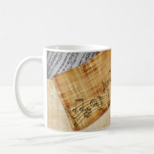 Musik noter Piano Lakan Music Kaffemugg