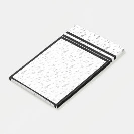 Musik noter Post IT-anteckningar Post-it Block