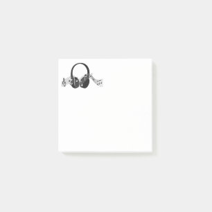 Musik noter Post it Notes Post-it Block