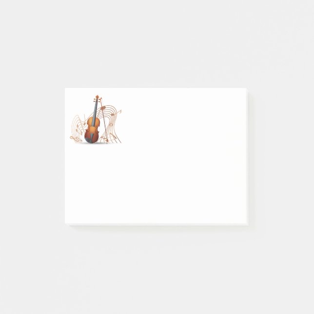 Musik noter Post it Notes Post-it Block (Framsida)