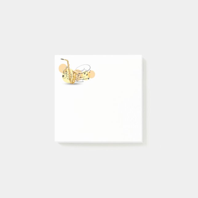 Musik noter Post it Notes Post-it Block (Framsida)