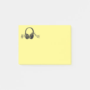 Musik noter Post it Notes Post-it Block