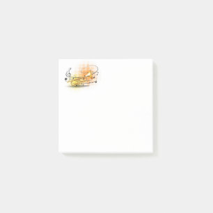 Musik noter Post it Notes Post-it Block