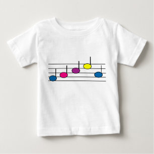 Musik noter Spädbarn T-shirt