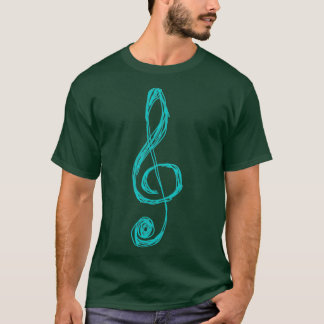 musik noter t shirt
