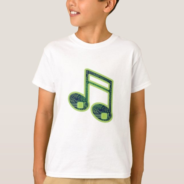 Musik noter t shirt (Framsida)