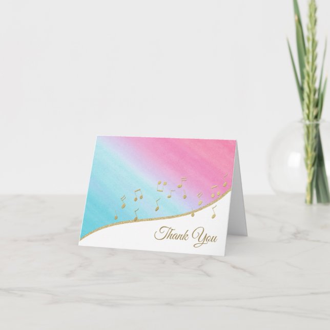 Musik noter Tack (Framsida)