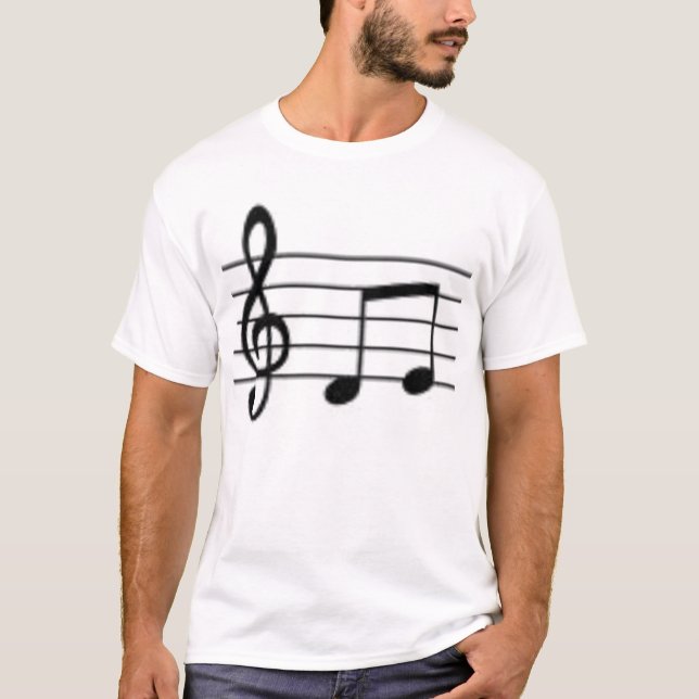 Musik noter tee (Framsida)