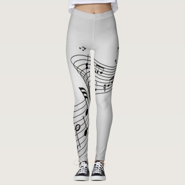 Musik noter vid Silver Leggings (Framsida)