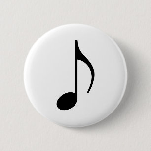 Musik noterar knapp