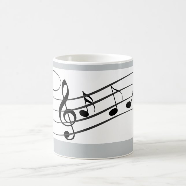 musik noterkaffemugg kaffemugg (Center)