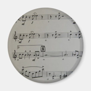 Musik notermagnet magnet