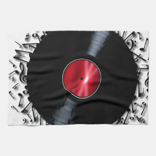 Musik noterrekord kökshandduk