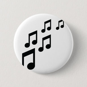 musik notersymbol knapp