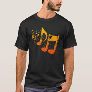 Musik noterT-tröja Tee Shirt