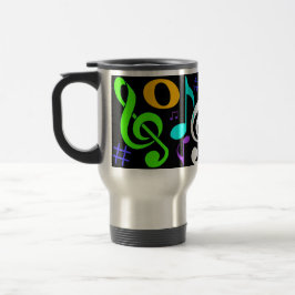 Musik notertravel mug resemugg