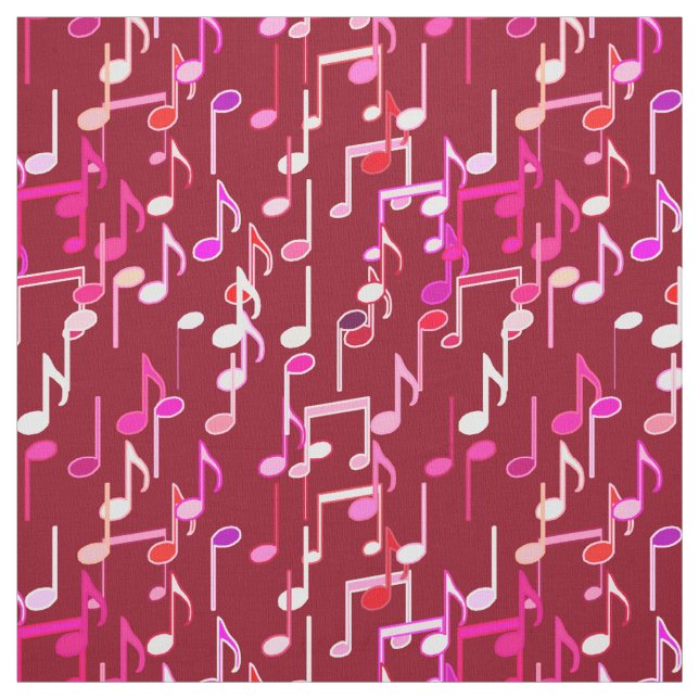 Musik notertryck - burgundy som är mång- tyg (Provkarta)