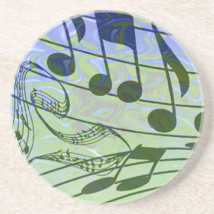 MUSIK NOTES-COASTER UNDERLÄGG