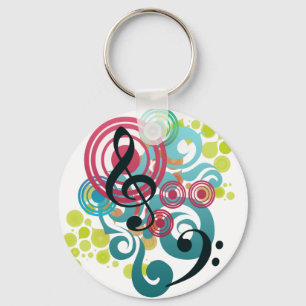 Musik Nyckelring