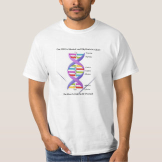 Musik och DNA-skjorta T-shirt