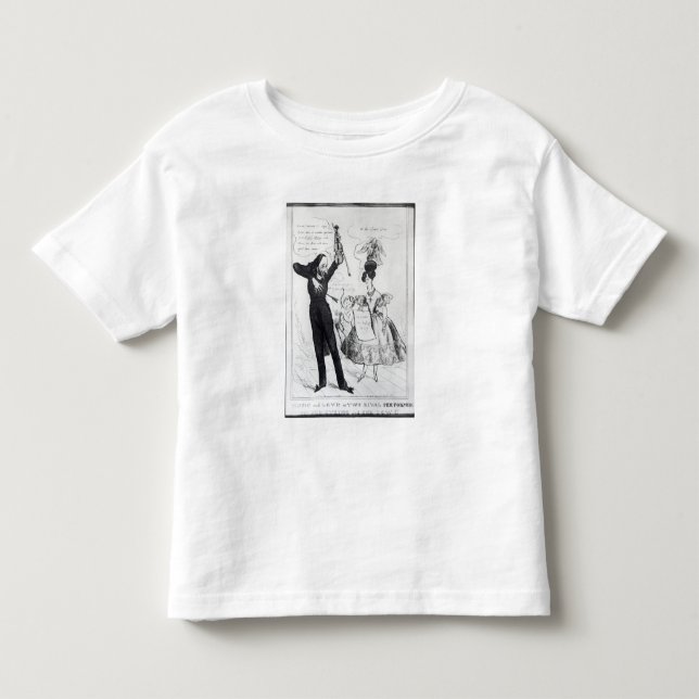 Musik och kärlek eller två rivaliserande aktörer t-shirt (Framsida)
