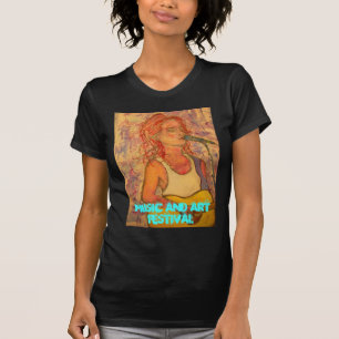 Musik- och konstfestival tee shirt