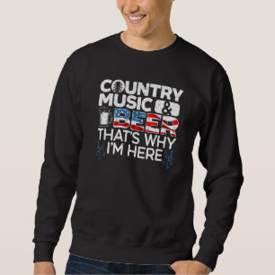 Musik och öl från land är anledningen till att jag lång ärmad tröja