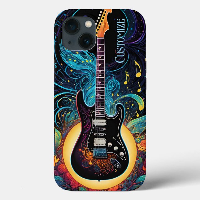 Musik och Ro Electric Guitar (Baksida)