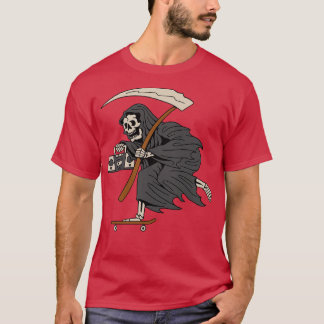 Musik och Skate Älskare T Shirt