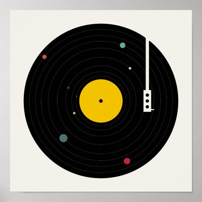 Musik överallt | Florent Bodart Poster (Framsidan)