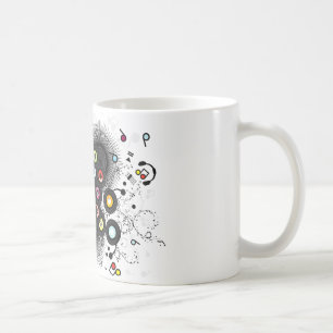 Musik på 1900-talet kaffemugg
