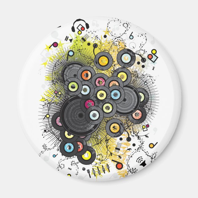 Musik på 1900-talet magnet (Framsidan)