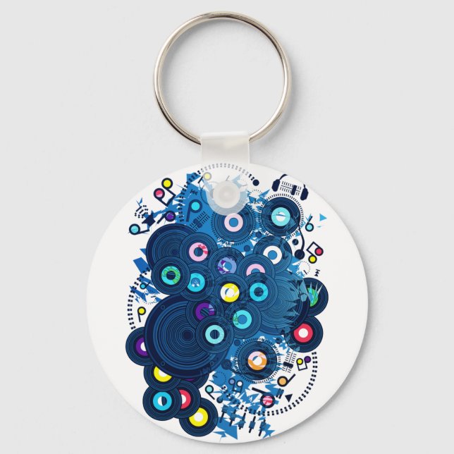 Musik på 1900-talet nyckelring (Framsida)