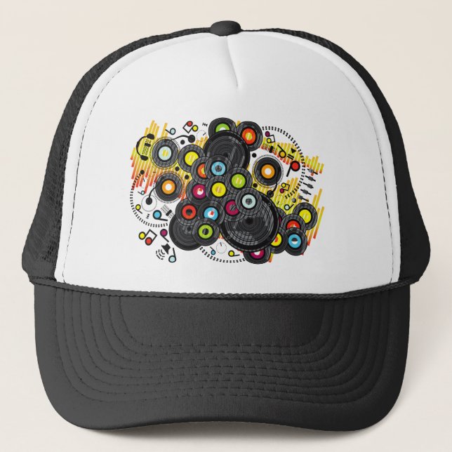 Musik på 1900-talet truckerkeps (Framsida)