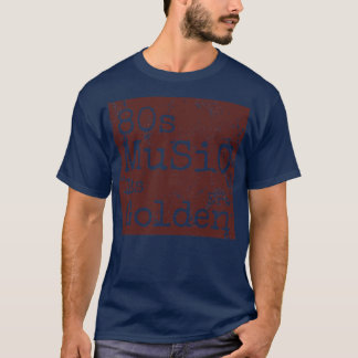 Musik på 80-talet - den gyllene tiden t shirt