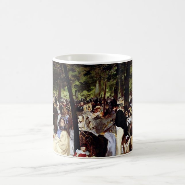 Musik på tuileries av Édouard Manet Kaffemugg (Center)