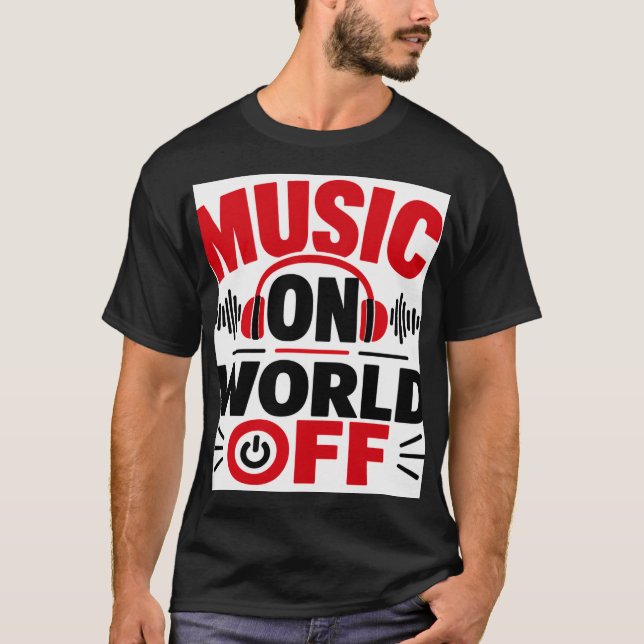 Musik På Värld Av T Shirt (Framsida)