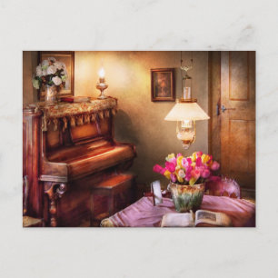 Musik - Piano - Musikrummet Vykort