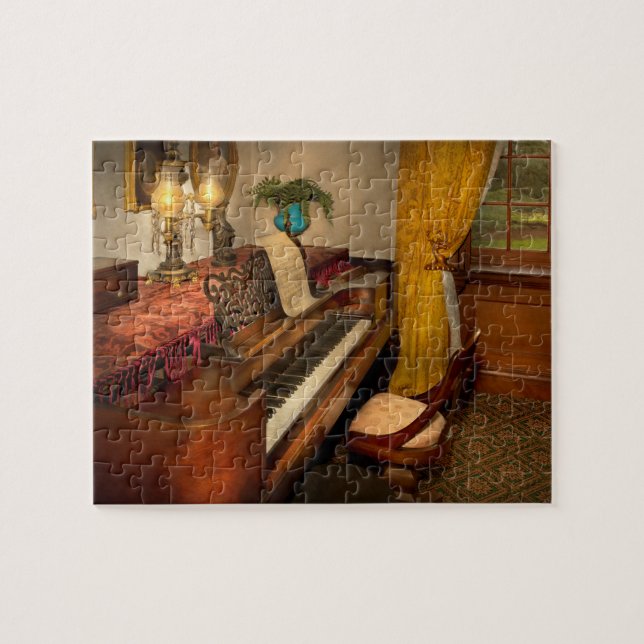 Musik - Piano - Vad är noterna Pussel (Horisontell)