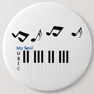 Musik Pianotangent Not Knapp