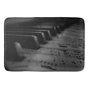 Musik Pianotangenter Badrumsmatta