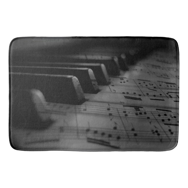 Musik Pianotangenter Badrumsmatta (Framsidan)