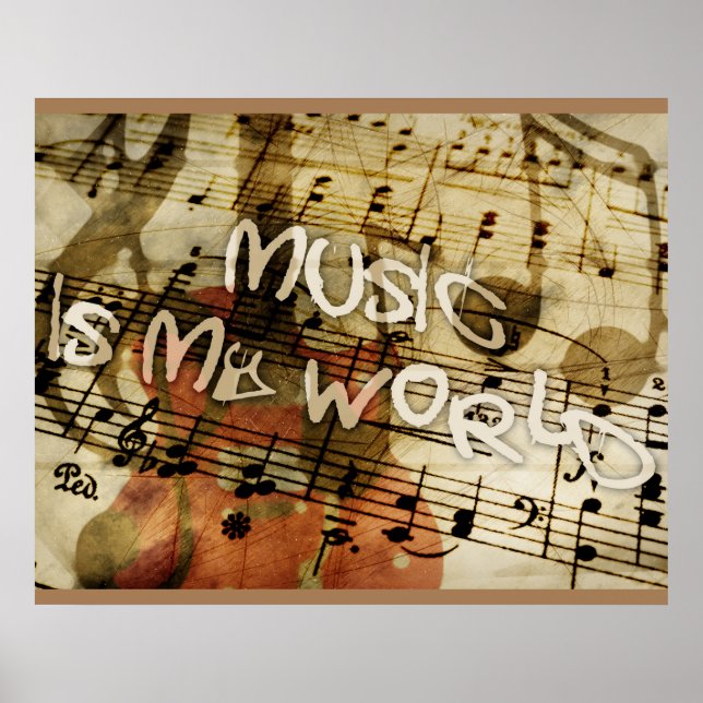Musik Poster (Framsidan)
