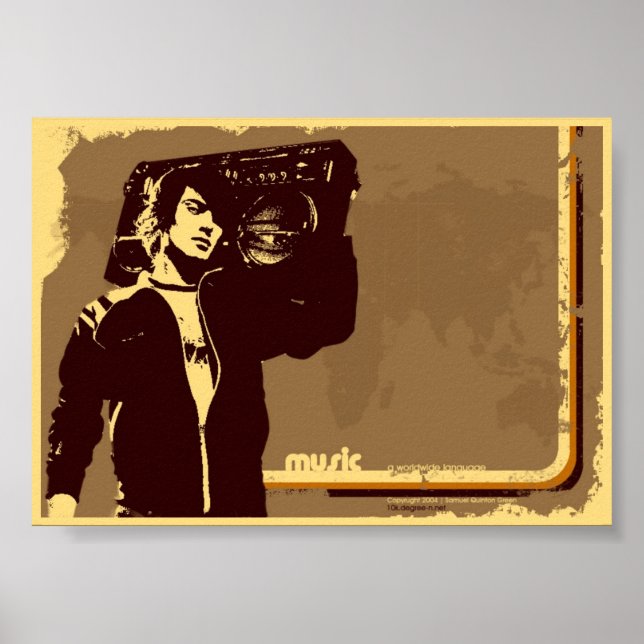 Musik Poster (Framsidan)