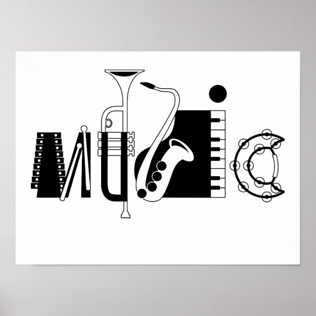 Musik Poster (Framsidan)