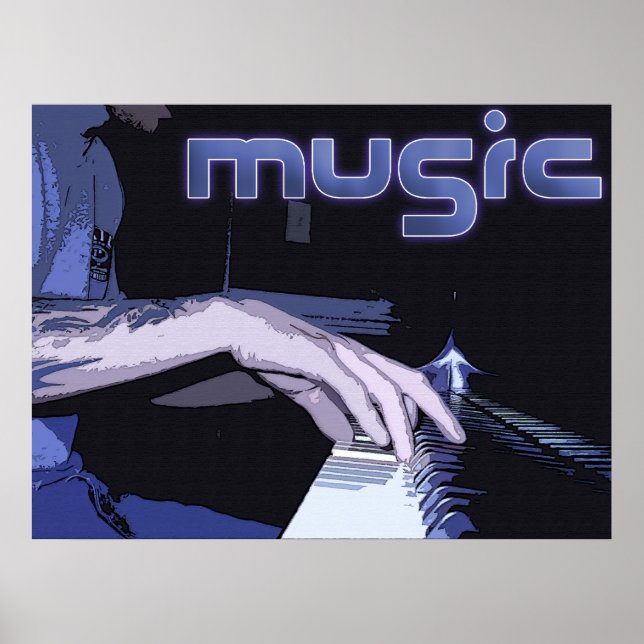 MUSIK POSTER (Framsidan)
