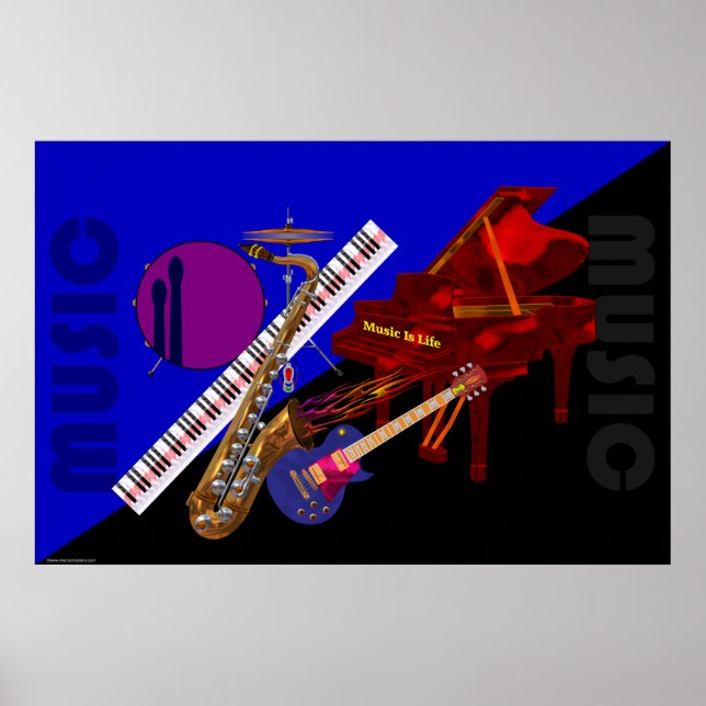 Musik Poster (Framsidan)