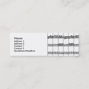 Musik profilerar kort