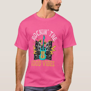 Musik Rock And Roll Band Konsert Musiker Hård Roc T Shirt
