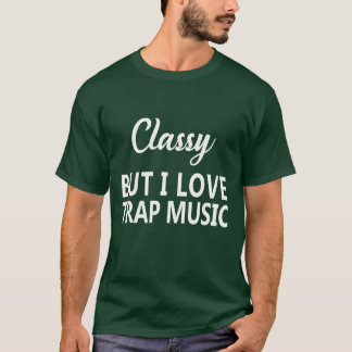 Musik Rolig Rap Hip Hopchno RBpussel jag älskar po T Shirt